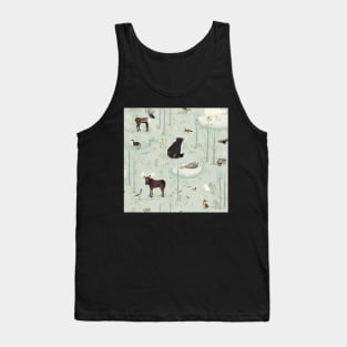 This wild life (mint) Tank Top